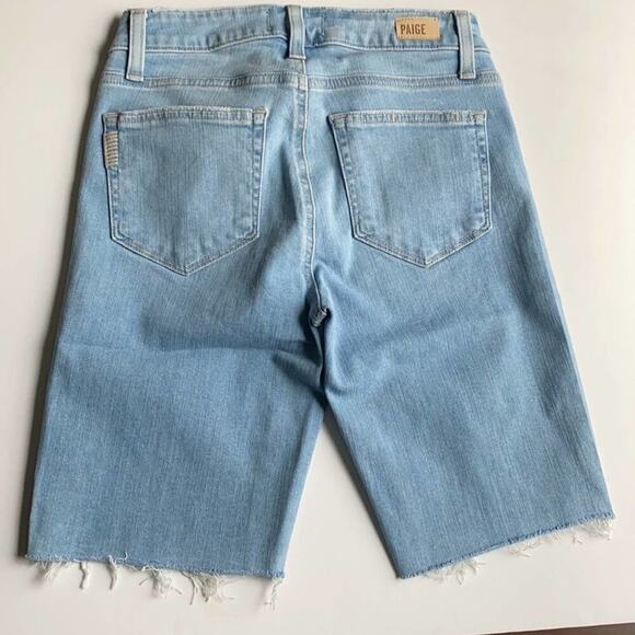Paige Jax Cut Off Shorts Size 24 Denim⭐️⭐️⭐️⭐️⭐️ - Picture 5 of 9
